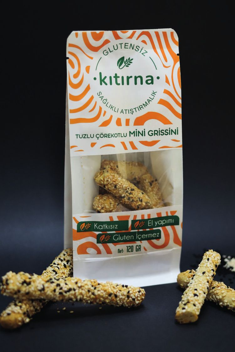 Tuzlu Çörekotlu Mini Grissini