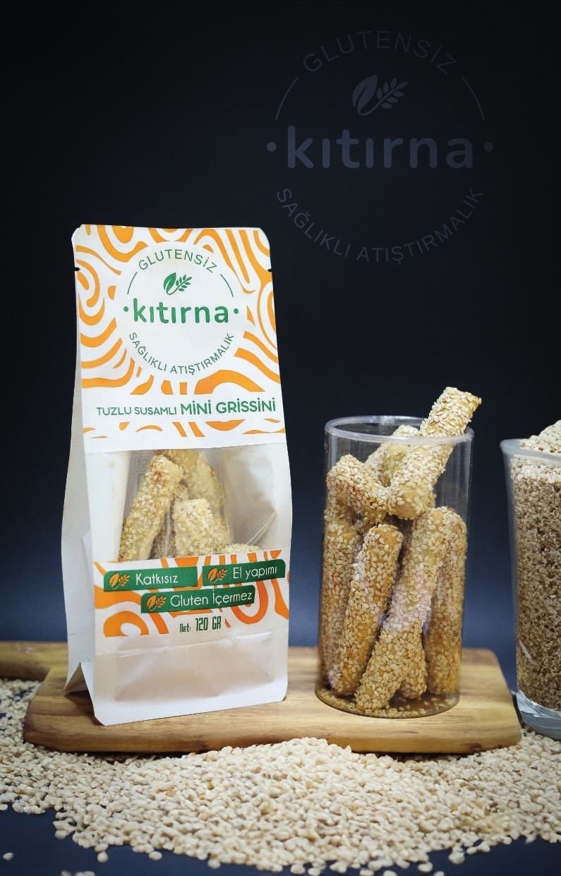 Tuzlu Susamli Mini Grissini